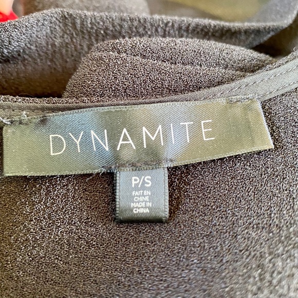 Mini black dress from Dynamite. - Picture 4 of 6